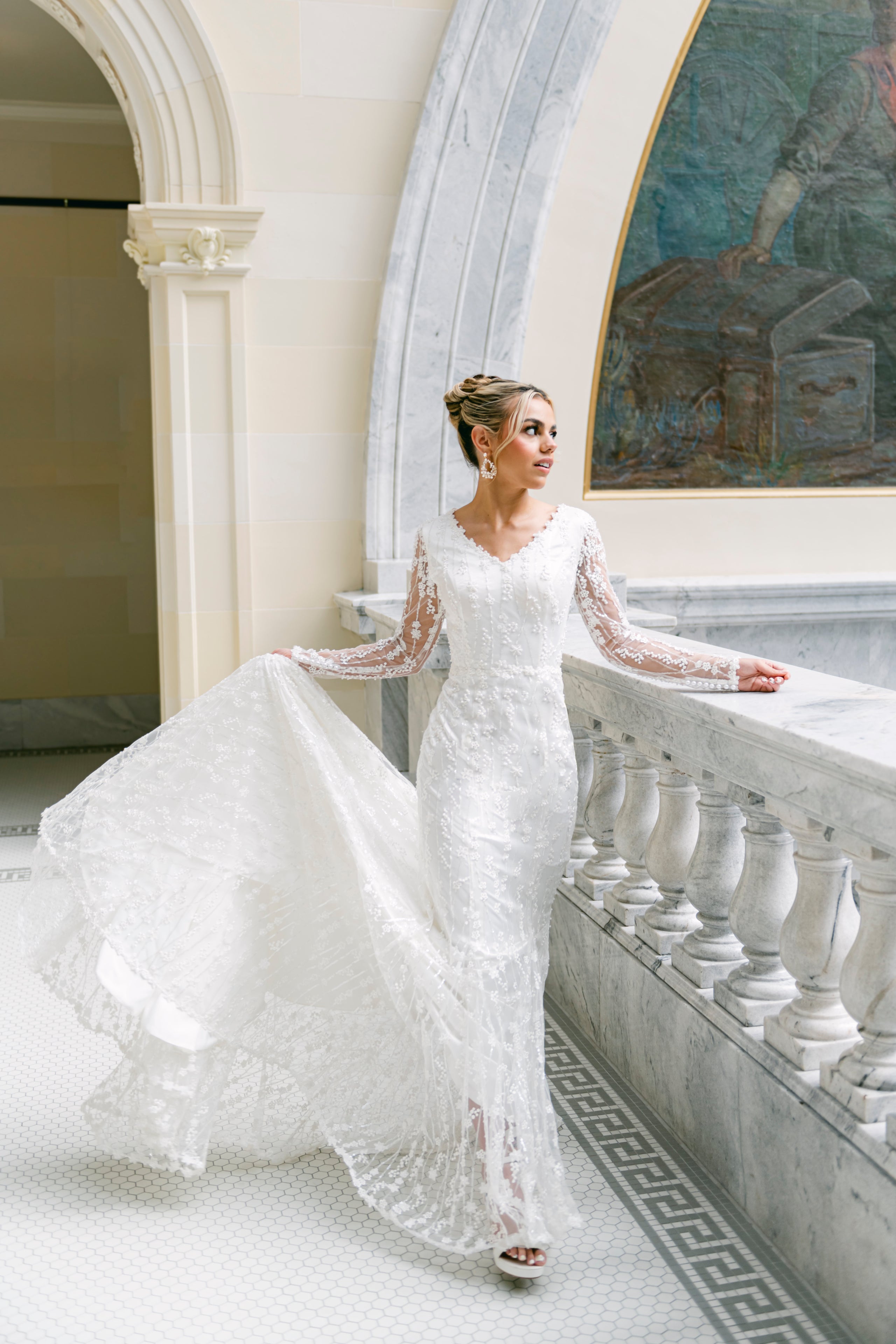 Coral - Modest Wedding Dresses for Modern Brides
