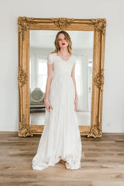 Opal - Modest Wedding Dresses for Modern Brides