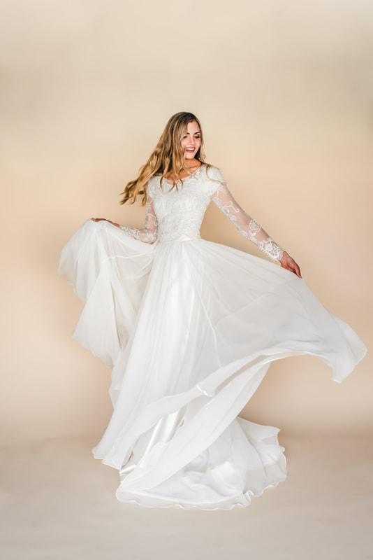 Andromeda wedding gown