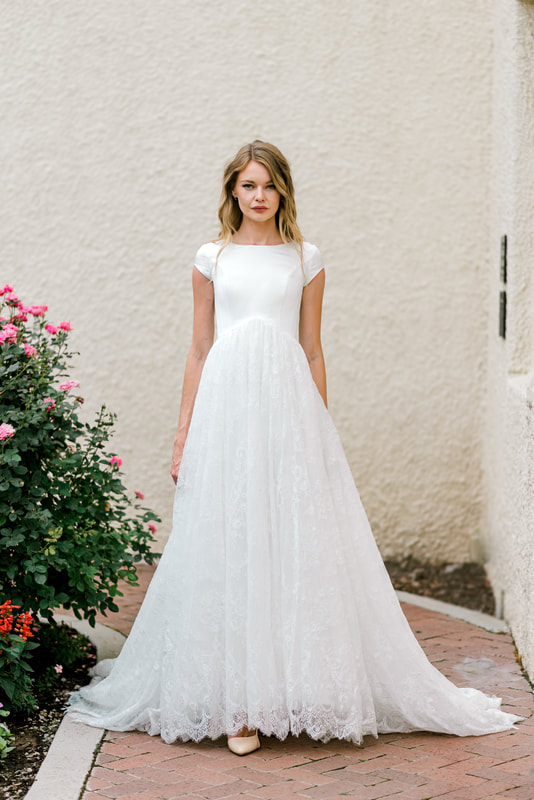 Celine wedding dress