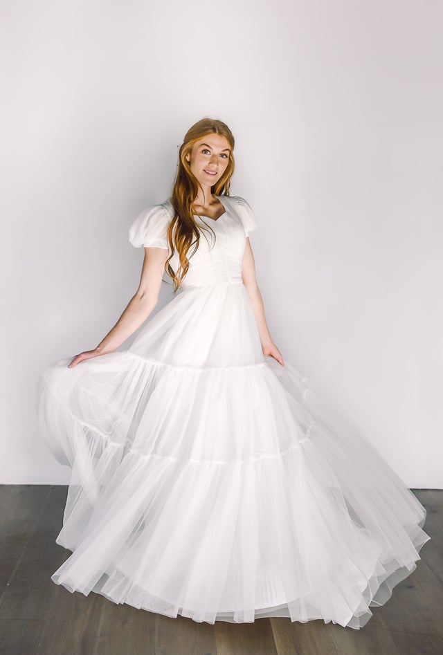 Modest Wedding Dresses in Utah | Elizabeth Cooper Design